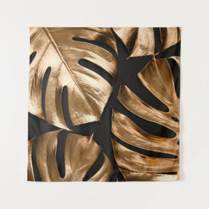 Goud monster wandkleed