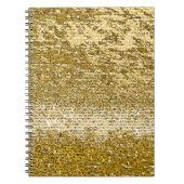 Goud mozaïekpatroon notitieboek (Voorkant)