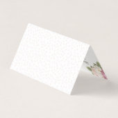 Goud naaigoestel & Shabby Chic - Hartelijk dank Kaart (Achterkant)