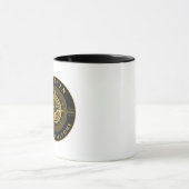 Goud nautisch mok (Midden)