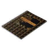 Goud Notitieboek (Linkerzijde)