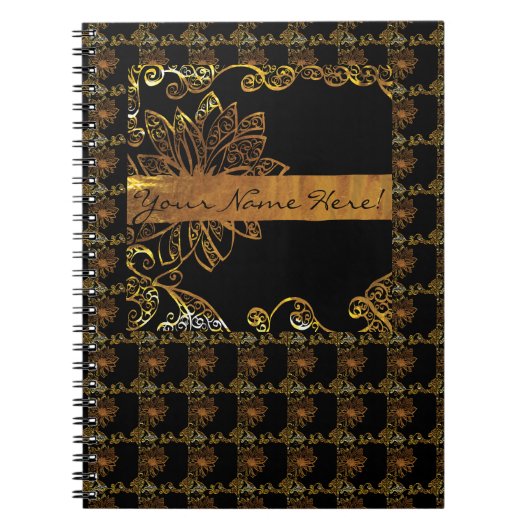 Goud Notitieboek (Voorkant)
