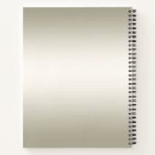 Goud  Notitieboek (Achterkant)