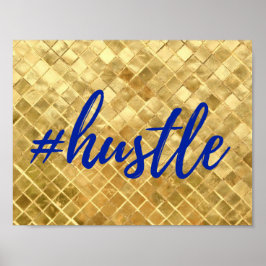 Goud olievelden Hustle Poster