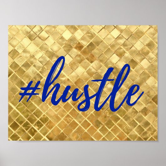 Goud olievelden Hustle Poster (Voorkant)