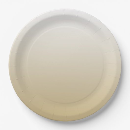 Goud Ombre Papieren Bordje (Voorkant)
