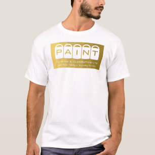 Goud Ombre, verf emmers, schilder & decorateur T-shirt