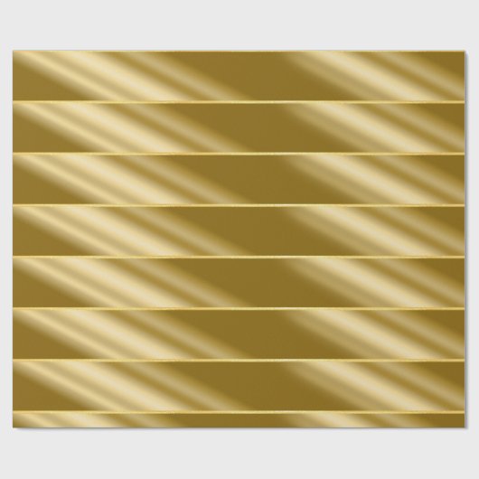 Goud omslagpapier met rimpeling cadeaupapier (Vlak)