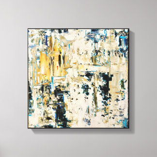 Goud onder grind - canvasafdruk canvas afdruk