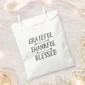 Goud ondergedompelde pijlen dankbaar dankbaar geze bedankzakje (Geknipt)