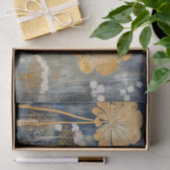 Goud Oosters Bloemen Tissuepapier (Geschenk)