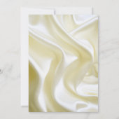 Goud op Champagne Zijde Brunch Aankondigingen (Achterkant)