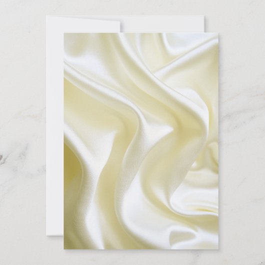 Goud op Champagne Zijde Brunch Aankondigingen (Achterkant)