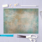 Goud op groene antiek elegante bruinkoolvis tissuepapier (Craft)