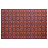 Goud op Rode Mandala Stof (Yard (91,4 cm))