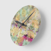 Goud Oranje leder van Herfst op  ontkoppeling Ronde Klok (Hoek)