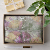 Goud Oranje leder van Herfst op  ontkoppeling Tissuepapier (Geschenk)