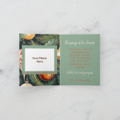  Goud Ornament Foto & Ambacht Kerst Kaart (Binnen)