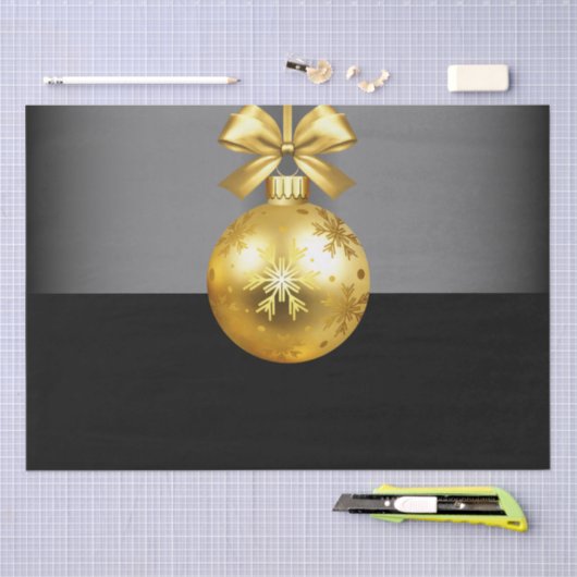 Goud Ornament vakantie tissuepapier (Craft)