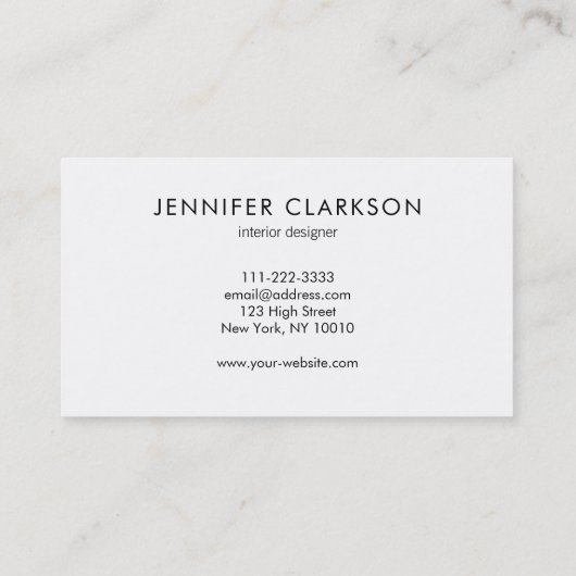 Goud paars kwartsgemstone geode visitekaartje (Achterkant)