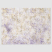 Goud Paarse Abstract Tissuepapier (Voorkant)