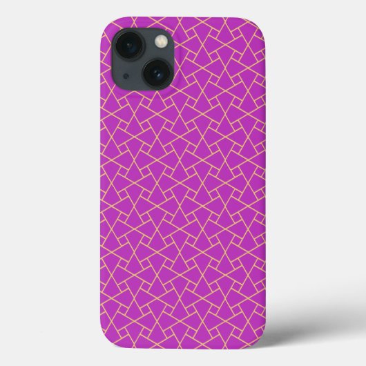 Goud Paarse Islamitische Samsung Galaxy Note 4 Hoe Case-Mate iPhone Case (Achterkant)