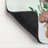 Goud-paddenstoelen, Star Flowers Mousepad Muismat (Hoek)