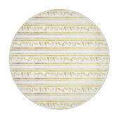 Goud Paleo Hebreeuws Bijbel Quote Snijplank (Voorkant)