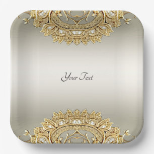 Goud papier Bord