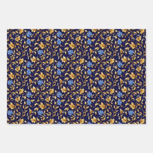 Goud papier voor het verpakken van bloemen inpakpapier vel (Voorkant 3)