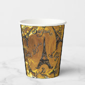 Goud Papieren Bekers (Achterkant)