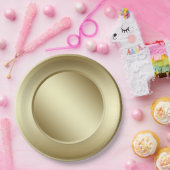 Goud Papieren Bordje (Feest)