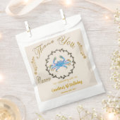 Goud & Parels Kanker 1e Verjaardag Dank U Bedankzakje (Geknipt)