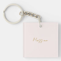 Goud & Pastel Kleur Calligrafie Elegante Gewone Na