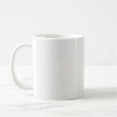 Goud & Pastel Kleur Monogram Professionele Initiaa Koffiemok (Links)