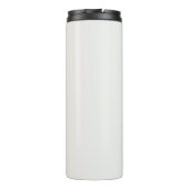 Goud & Pastel Kleur Monogram Professionele Initiaa Thermosbeker (Achterkant)