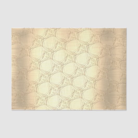 Goud Patroon Tissuepapier (Voorkant)