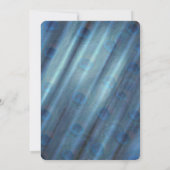 Goud, pauwen, veren op smaragdgroene zijde kaart (Achterkant)