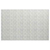 Goud - Peacock Feathers Running Print Stof (Fat Quarter)