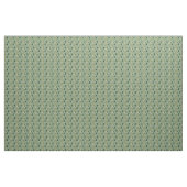 Goud - Peacock Feathers Running Print Stof (Yard (91,4 cm))