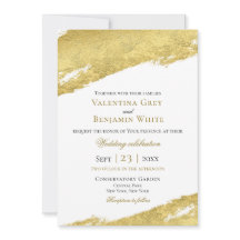 Goud penseel zorgt voor een moderne goudbruis