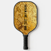 Goud Pickleball Paddle (Voorkant)