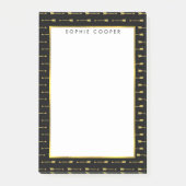 Goud pijlen Aangepaste notities Post-it® Notes (Voorkant)