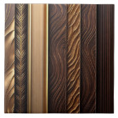 Goud Populair Hout Kunst Lamperia Collectie Tegeltje (Voorkant)