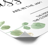 Goud raad hoeveel Vrijgezellenfeest Kisses Poster (Hoek)