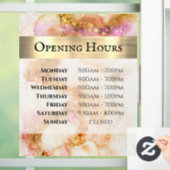 Goud Raamsticker (Huis)