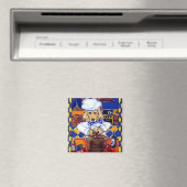 Goud Retriever Chef Magneet (Insitu (Vaatwasser))