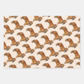 Goud Retriever Fazant Inpakpapier Vel (Voorkant)