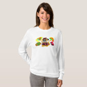 Goud retriever Herfst T-shirt (Voorkant volledig)