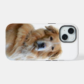 Goud Retriever Hond Foto iPhone 15 Case (Achterkant horizontaal)